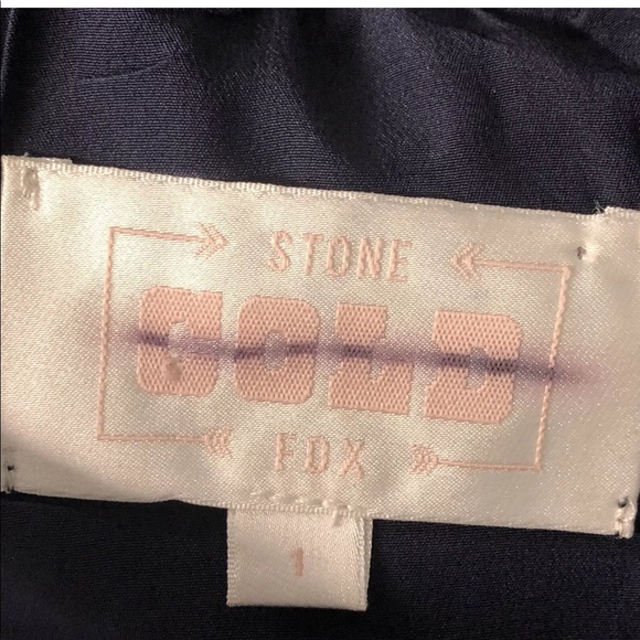 Stone Cold Fox Primrose Gown black peony - Picture 6 of 11